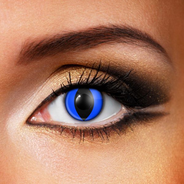 Blue Cat Eye Contact Lenses