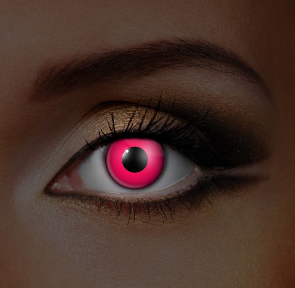 I-Glow Pink UV Contact Lenses
