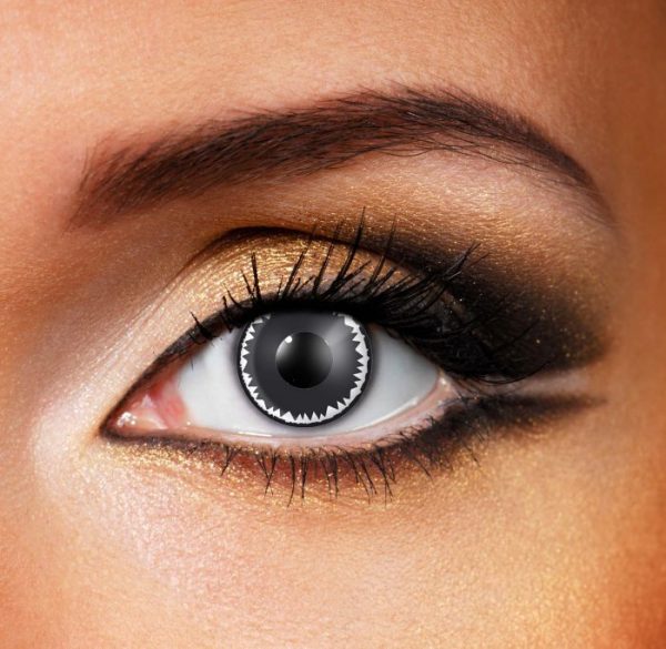 Witch doctor contact lenses